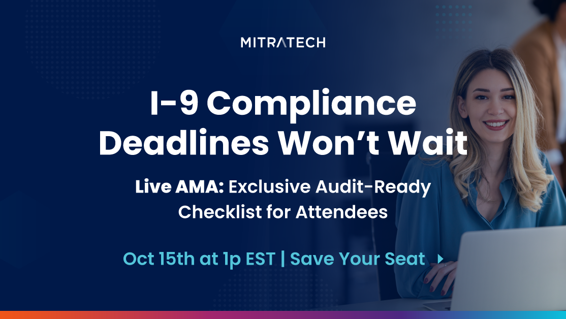 Mitratech’s AMA: I-9 Compliance Session