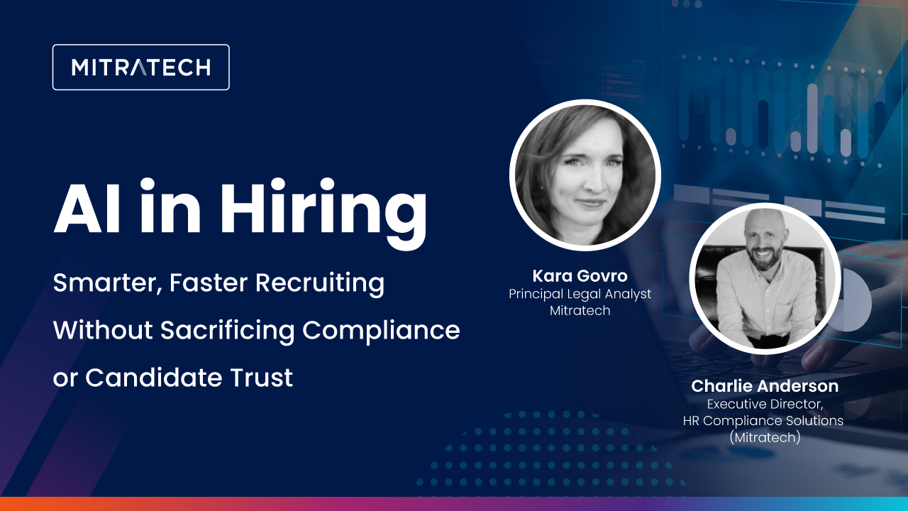 AI in Hiring Webinar On Demand | Smarter, Faster Recruiting with Mitratech