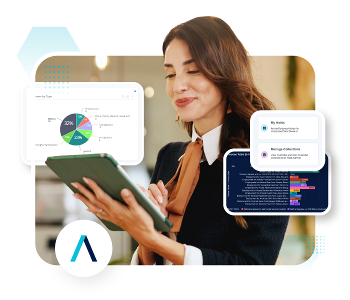Connected legal systems showing integrations between claims, compliance, and enterprise tools.